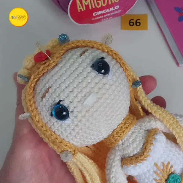Receita She-Ra em Amigurumi PDF 2